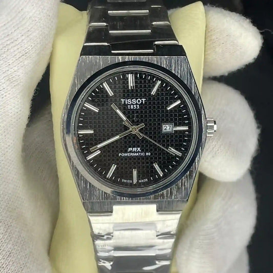 Tissot PRX Stainless Steel Black Dial