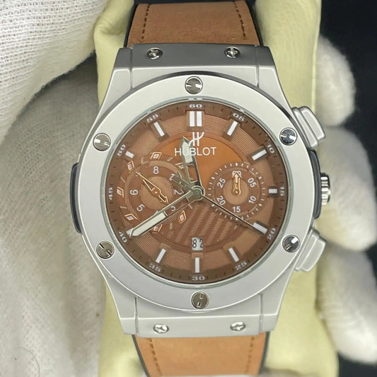 Hublot Classic Fusion Brown Strap – Brown Dial