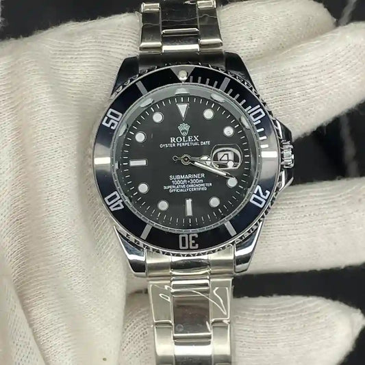 Rolex Rotating Dial Submariner Silver