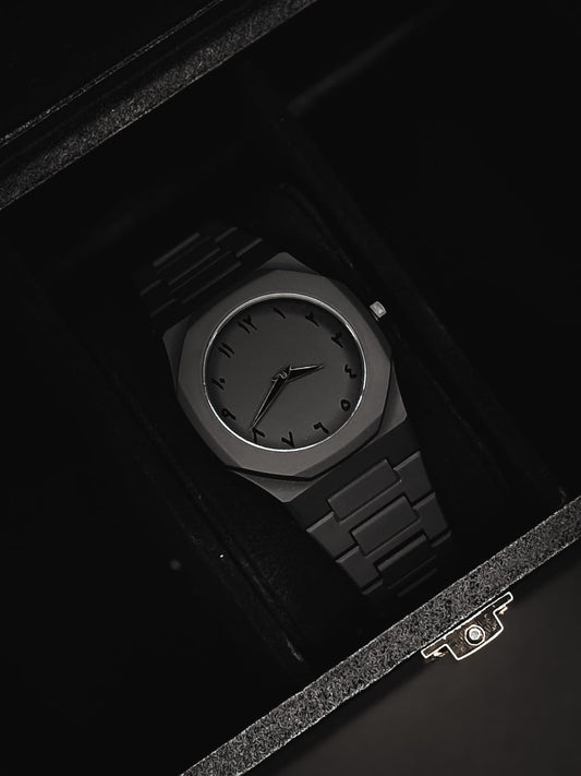 Modern Black Arabic Aura