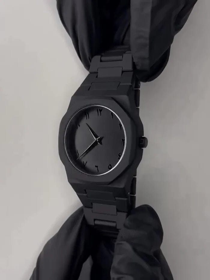 Modern Black Arabic Aura